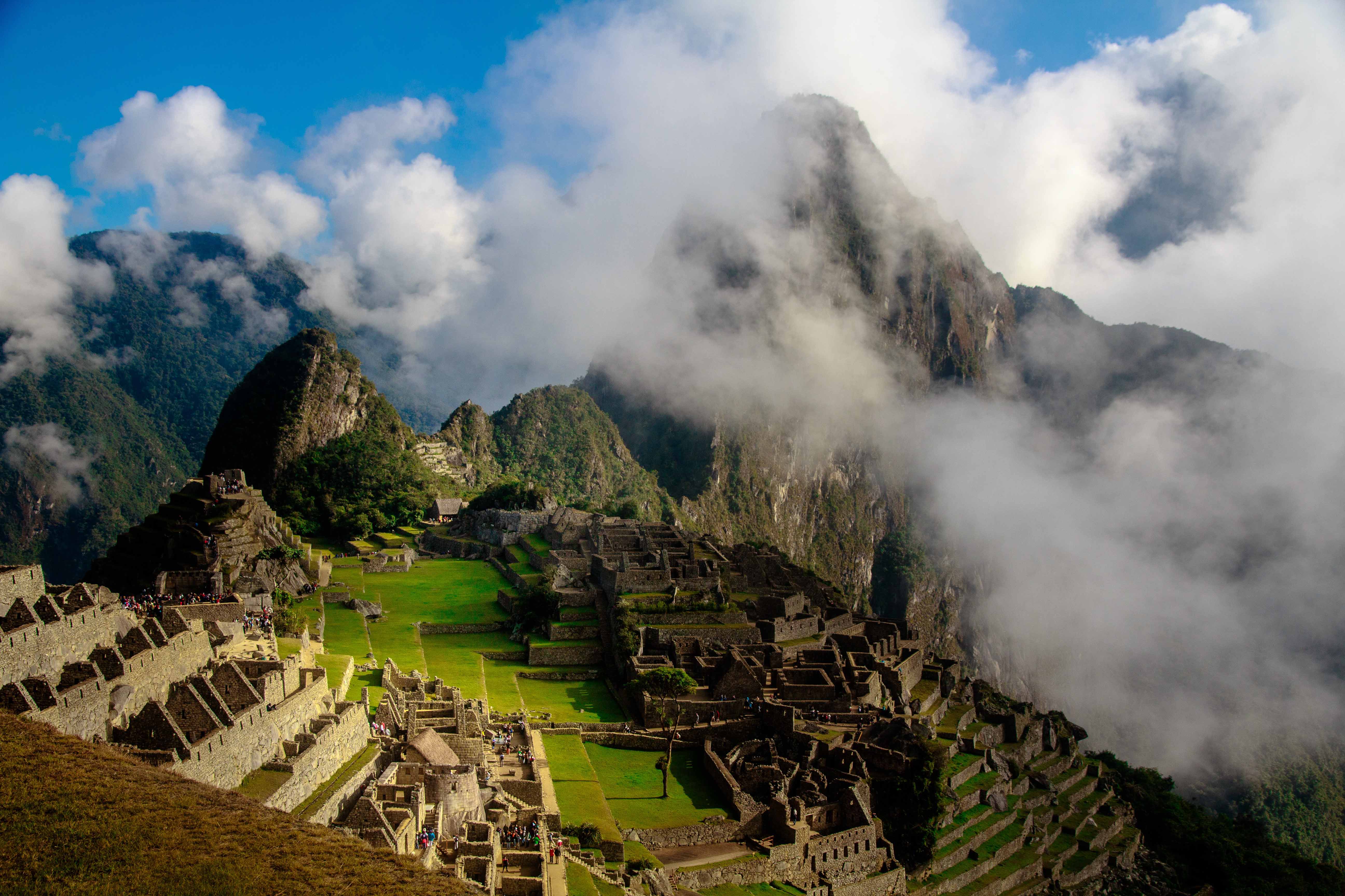 MachuPichu with Clouds